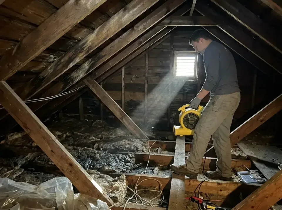 attic-water-damage-drying-proc-007 — frequently asked questions, Emergency Water Extraction & 24/7 Flood Response in Houserv…
